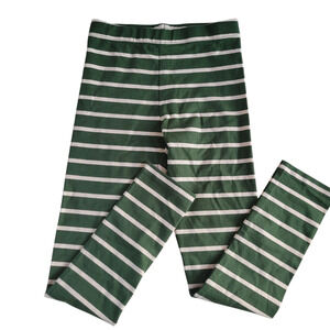 Primary Green Striped Leggings